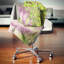 Belles fleurs de menthe dans le jardin - coussin à imprimé floral-30721817-30721820