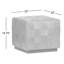 Weston Mirage Leather Ottoman Footstool In Light Tan-1521094007