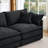 Boneless Modular Sectional Sofa, L Shaped Couch Set For Living Room, 3-Seater Comfy Cloud Couches With Movable Ottoman-344492227-359667845