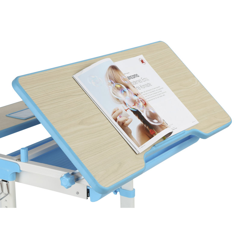 TygerClaw 38.6'' Writing Desk, Blue
