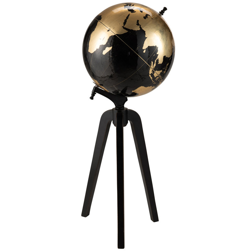 Wood Floor Globe