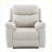 Recliner with Power Motion Lift, Heating &amp; Massage | Modern Beige Polished Microfiber-1916747512
