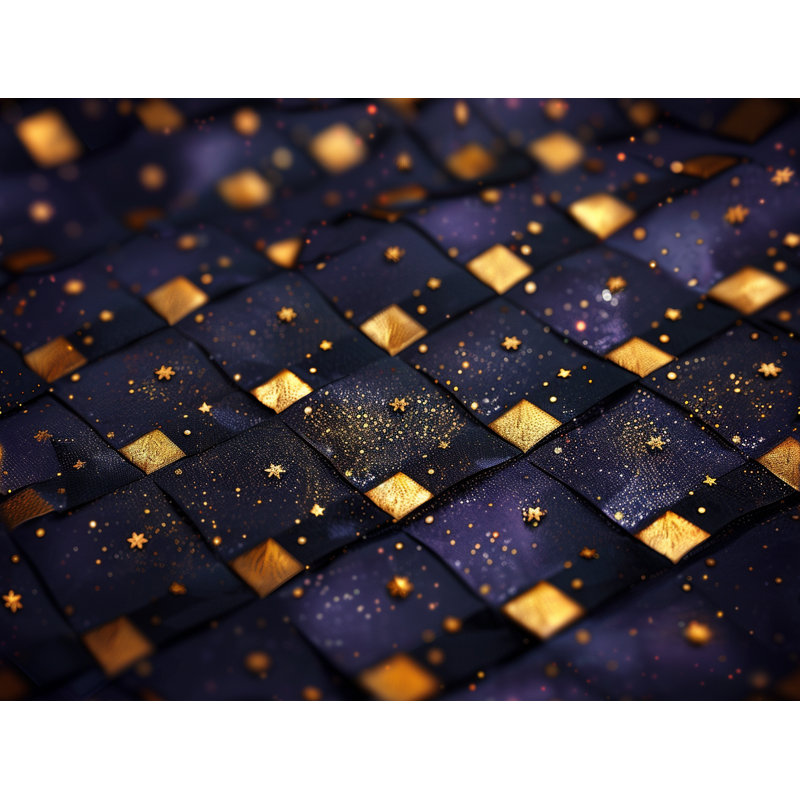 Geometric Art Visual Geometric Comforter, Twin Comforter