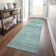 Machine Washable Indoor/Outdoor Claudian ACN1647 Aqua Rug