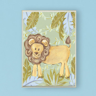 Plaque décorative Lion