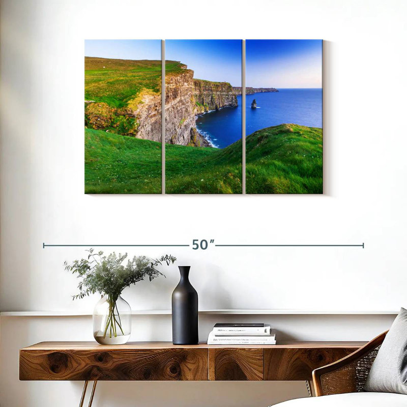 Aime Seascape View At Moher Cliffs, 24" H x 38" W