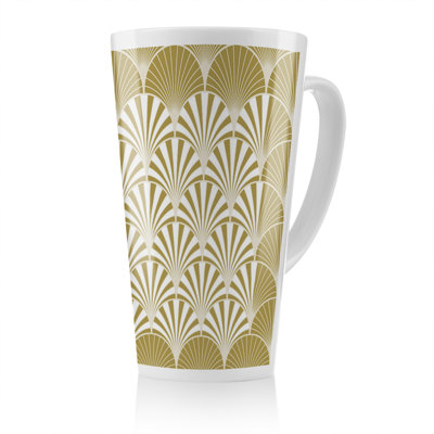 Semi Circles Latte Mug