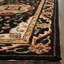 Tapis noir / brun crocheté à la main Bryonhall-19818233
