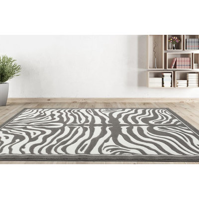 Tapis d'intérieur / extérieur gris Baller