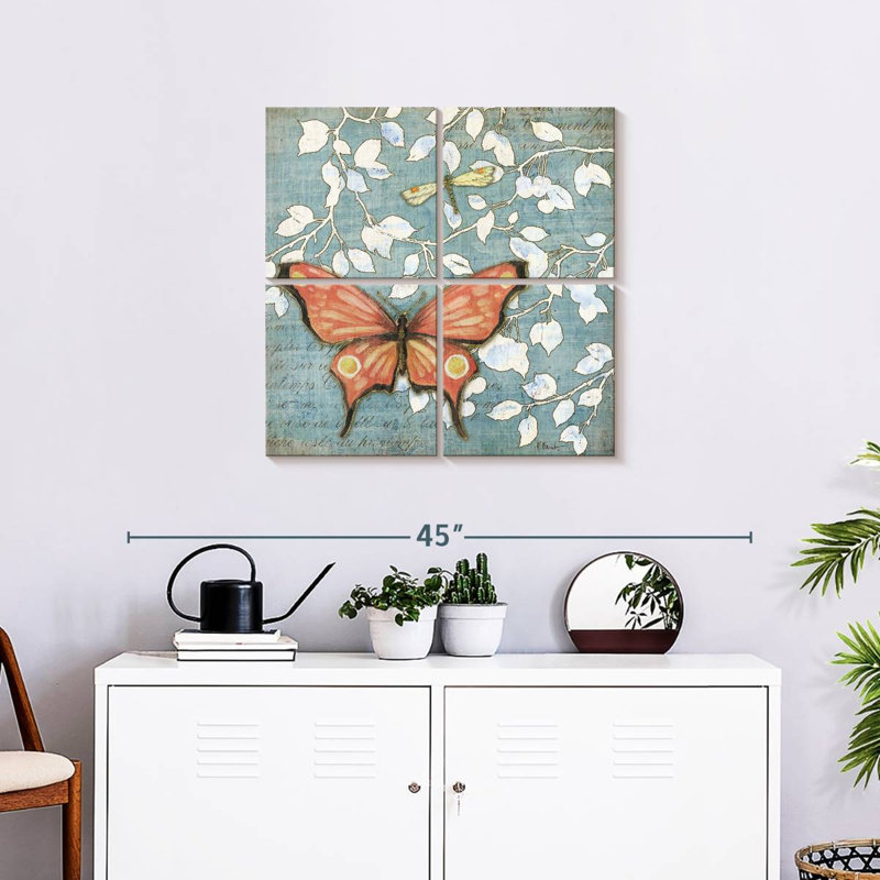 Brampt papillon Mariposa I, H 26 po x l 26 po