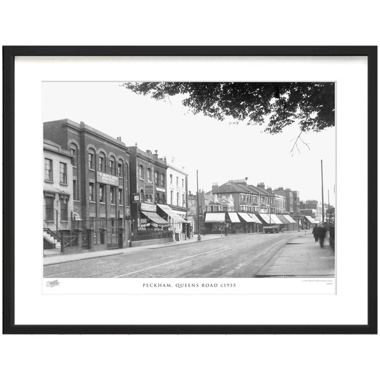Peckham, Queens Road C1955 by Francis Frith - Single Picture Frame Print