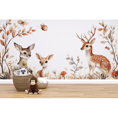 Papier peint Woodland Friends