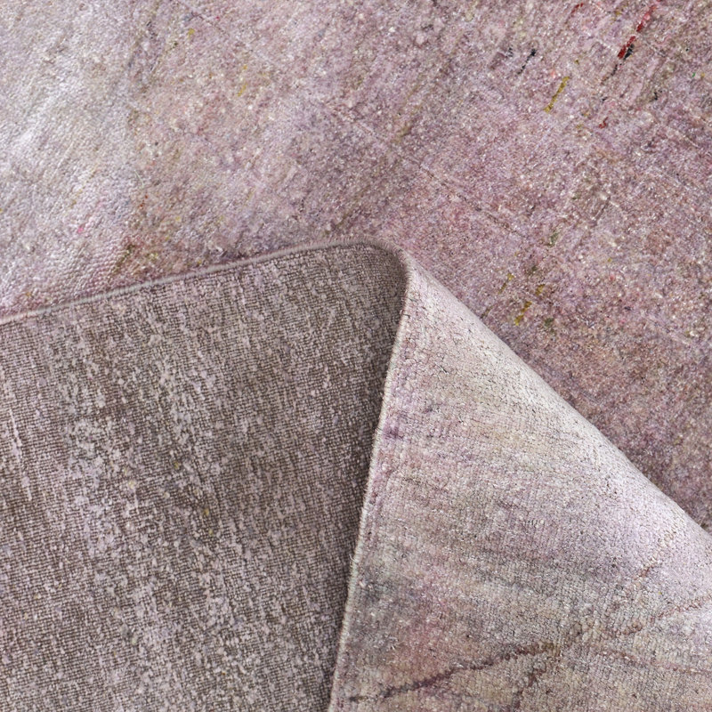 Pink Alchemy Transitional Silk Rug - 8'8" x 12'1"