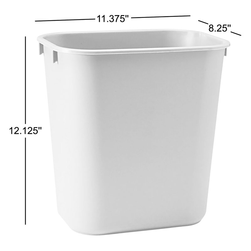 Poubelle 3,25 gallons, Beige