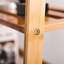 48.26cm W Solid Wood Shelving Unit