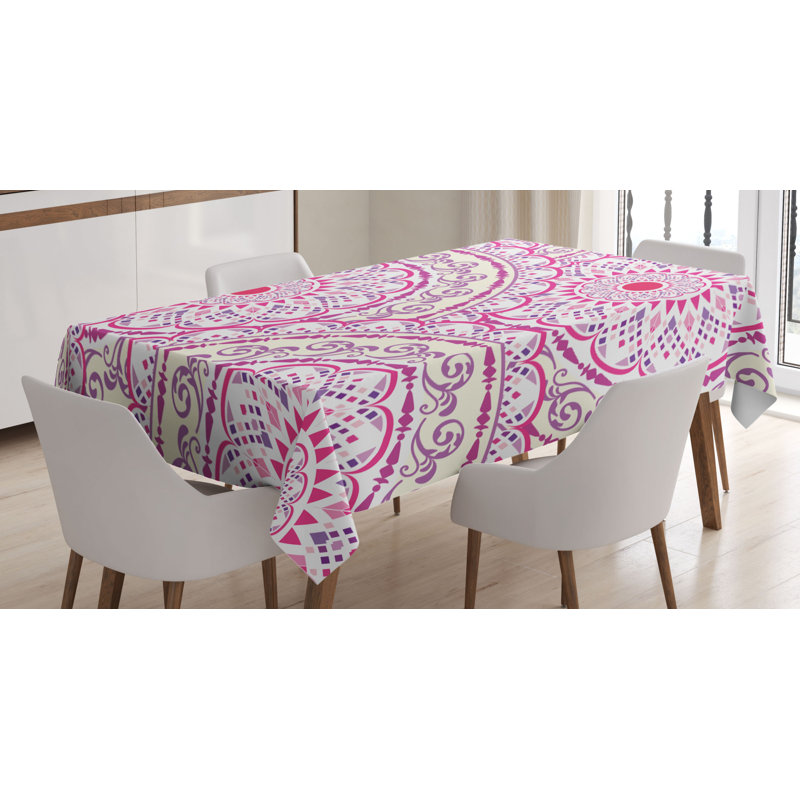Geometric Tablecloth, 70" x 52"