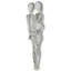 Rare Midcentury Italian Murano Glass Lovers Sculpture