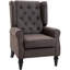 Fauteuil d'appoint à boutons-1377335615