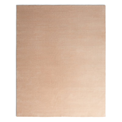 Filtered Out Wool Area Rug in Blush