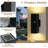 12" Dusk To Dawn Rectangular Outdoor Wall Sconces With Gu10 Bulbs, Black Up Down Ip65 Waterproof Exterior Light(Set Of 2)-953968484