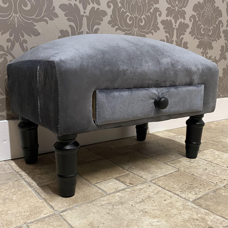 Karlyn Storage Ottoman, Grey