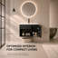 Meuble-lavabo flottant 24 po NOIR-1213185305