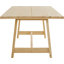 Willamette Pine Solid Wood Dining Table-516034803-532472175