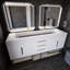 Meuble-lavabo 60 po style transitionnel avec portes et tiroirs à fermeture en douceur-67964900