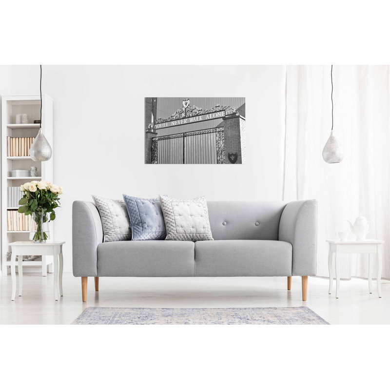 Liverpool FC You'll Never Walk Alone - Wrapped Canvas Print, 31cm H x 46cm W