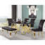 Banc rembourré en velours Genuta-34833362