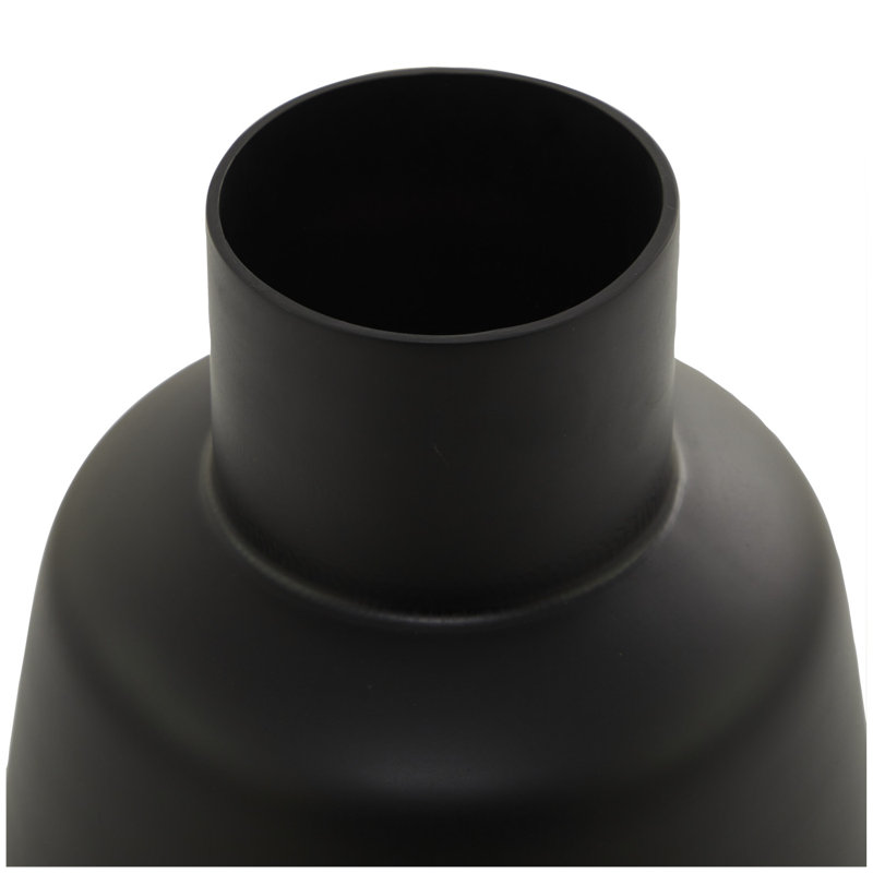 Vase en verre Arduina, Noir
