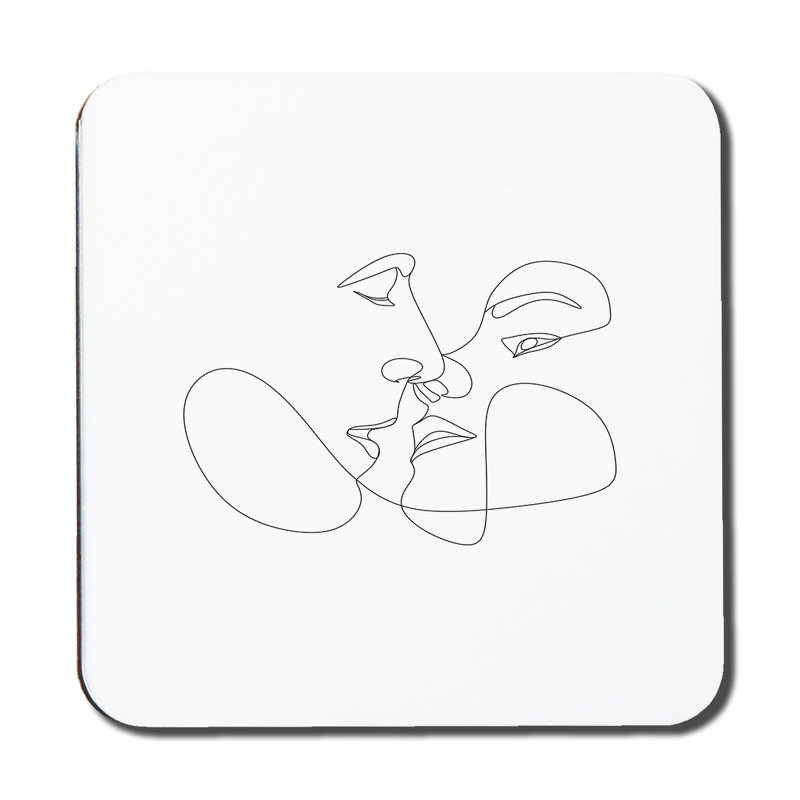 Duban Square 6 Piece Coaster Set