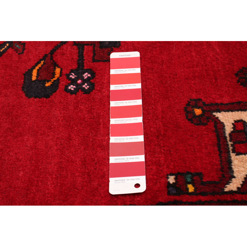 Tapis rouge nouvel âge 4 pi 2 po x 6 pi 9 po Azanae
