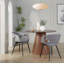 Chaises rembourrées Clarissa avec pieds fuselés en métal-1967551342-1947530943