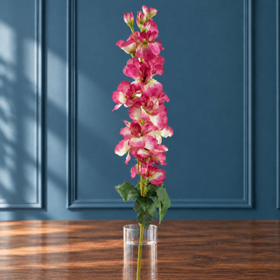 75cm Dark Pink Delphinium Stem