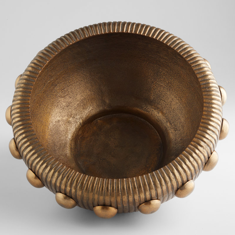 Batten Aluminum Decorative Bowl