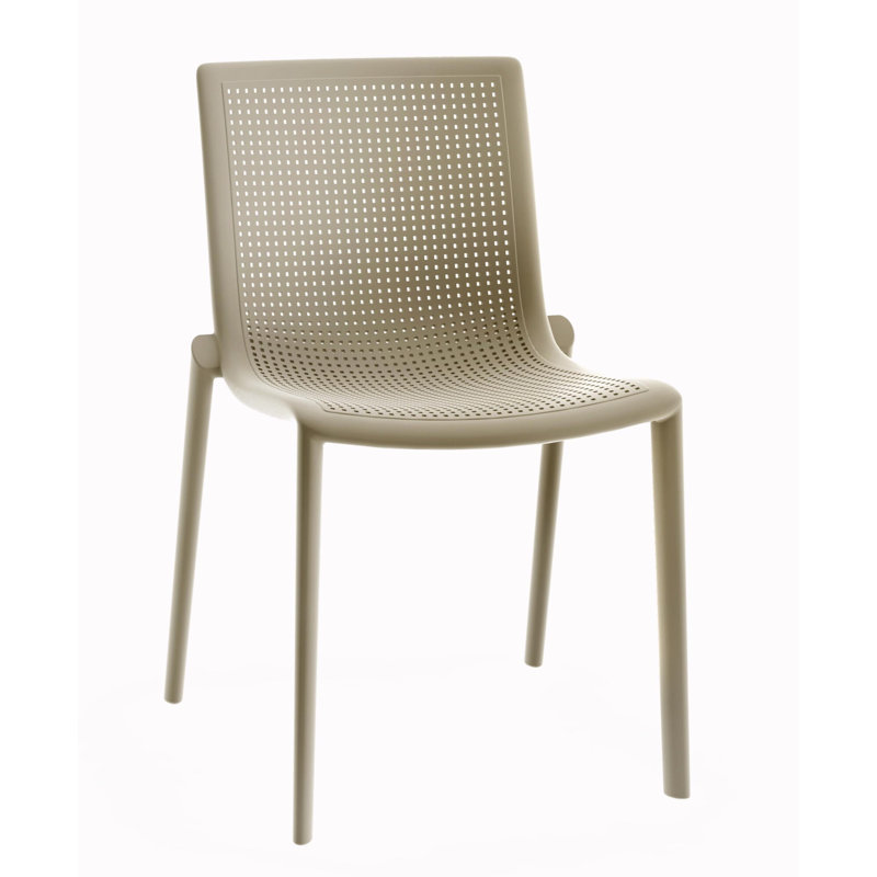Beekat Outdoor Dining Side Chair, Sand