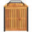 Acacia Solid Wood/Metal Cabinet Deck Box-104330452