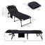Chaise longue pliante Outsunny avec dossier inclinable à 5 niveaux-130677948