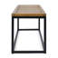 Banc industriel en bois et métal-952050870