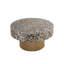 Table basse avec plateau en nacre
