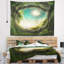Tapisserie «Schafer Enchanted Dark Forest»-28504762