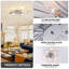 Freja 6 - Light 60cm Dimmable Sputnik Flush Mount-1846491870