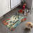 Classic Island Scenes - Bone Shape Feeding Mat