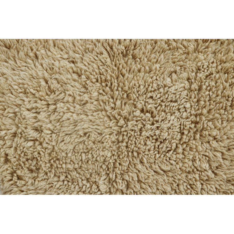 Sheep Of The World Hand Tufted Wool Area Rug in Sheep Beige