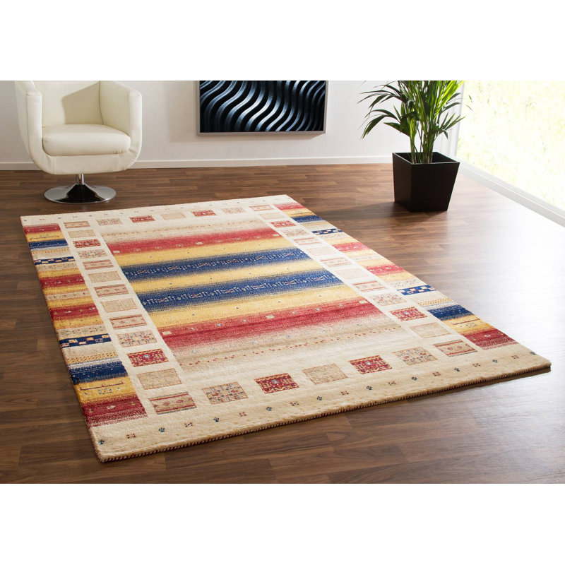 Ryne Striped Area Rug, Runner 80 x 300cm