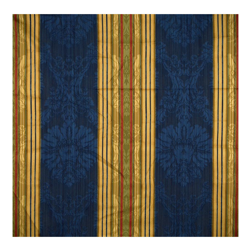 Santa Margarita Fabric, Multi/Cobalt
