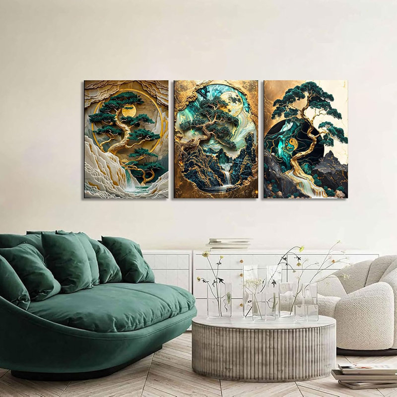 3 Piece Wrapped Canvas Print