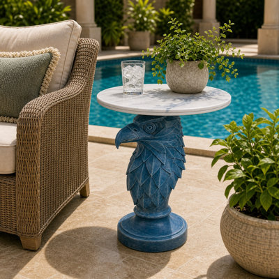 Table d'appoint 19,69 "Blue Eagle