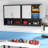 29.5''W Metal Garage Storage Cabinet with Adjustable Shelf.